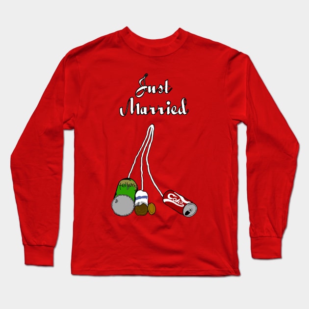 Just married Long Sleeve T-Shirt by telberry